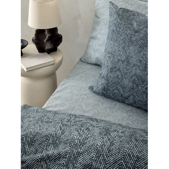 Palamaiki Σετ Παπλωματοθήκη Υπέρδιπλη Fashion Life 230x250 FL6316 Γκρι
