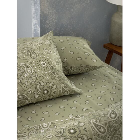 Palamaiki Σετ Παπλωματοθήκη Μονή Fashion Life 170x250 FL6318 Πράσινο