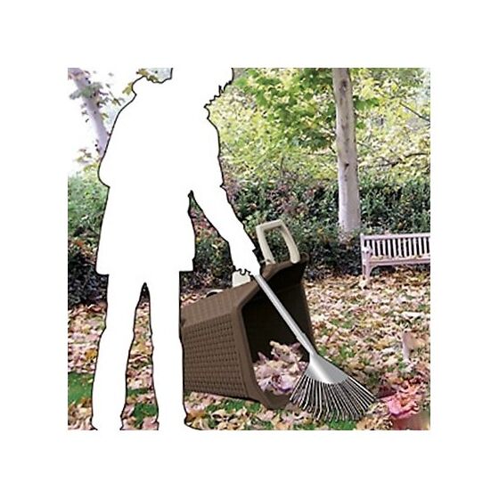 Καρότσι Κήπου Μεταφοράς Πλαστικό 59x50x72cm 3.9kg 76lt Αντοχή 60kg Καφέ BAMA Ιταλίας
