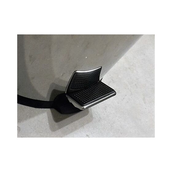 VESTA Κάδος με Πεντάλ ΙΝΟΧ 12lt Ø25x40cm