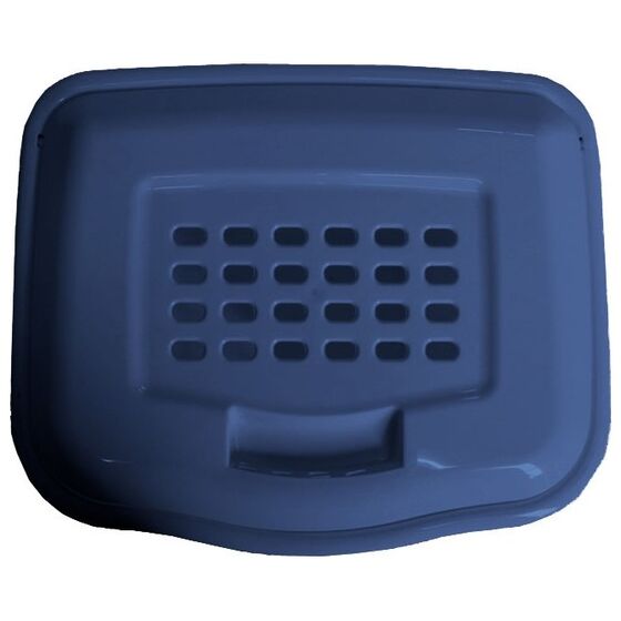 Καλάθι Απλύτων 52lt 43x36x55cm Πλαστικό Μπλε