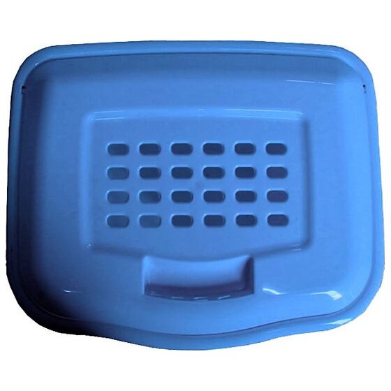 Καλάθι Απλύτων 52lt 43x36x55cm Πλαστικό Θαλασσί