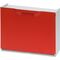 Παπουτσοθήκη Πλαστική Συναρμολογούμενη 3σε1 Σύνθεση 51x17.3x123cm UNIKA Κόκκινο ARTPLAST Ιταλίας