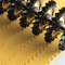 Marcato Εξάρτημα Κοπής Ζύμης DESIGN με 9 Αφαιρούμενες Ροδέλες 14.5x4x16cm Μαύρο PASTABIKE Ιταλίας