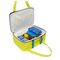 GIOSTYLE ITALY Ισοθερμική Τσάντα 36x15x26cm Πάχος 6mm 15.5lt Πολυεστέρας 300D MAX Απόδοση 16 Ώρες Πιστοποιήσεις Azo FREE/REACH LIME COOLBAG Κίτρινο - Μπλε
