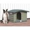 BAMA ITALY Σπίτι Σκύλου 110x94x77cm X LARGE με Ρυθμιζόμενη Οροφή και Αφαιρούμενο Πάτωμα 15kg Πράσινο BUNGALOW LARGE
