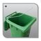 Μεταλλικό Στεφάνι για Σακούλες Σκουπιδιών για Κάδους Απορριμμάτων με Χωρητικότητα 120lt ICS Ιταλίας