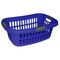 Καλάθι Ρούχων 63x43x22.5cm Πλαστικό 36lt Μπλε Σκούρο Ελλάδας