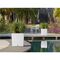 LECHUZA Cube Cottage 30 Επιδαπέδια Γλάστρα 29.5x29.5x30cm Αυτοποτιζόμενη με Δοχείο Φύτευσης Λευκή Γερμανίας
