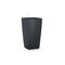 LECHUZA Cubico Color 22 Επιδαπέδια Γλάστρα 22x22x41cm Αυτοποτιζόμενη με Δοχείο Φύτευσης Ανθρακί Ματ Γερμανίας