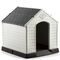 Σπίτι Σκύλου XLARGE 97x101x99cm 15.6kg Λευκό Πάγου-Γκρί VESTA
