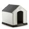 Σπίτι Σκύλου MEDIUM 66.5x73.6x69.5cm 8kg Λευκό Πάγου-Γκρί VESTA