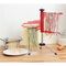 SHULE Στεγνωτήρι Ζυμαρικών Design με 16 Ράβδους MAX Αντοχή 2kg Βάση Ανοξείδωτο Ατσάλι (INOX)-Πλαστικοί Ράβδοι Κόκκινο