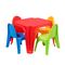 STARPLAY Σετ Πλαστικό Τραπέζι 55x55x37.5cm + 4 Πλαστικές Καρέκλες 35x28x41cm (x4) KEREN SET