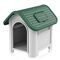 VESTA Σπίτι Σκύλου Large 72x87x75.5cm 8.6kg Λευκό Πάγου-Πράσινο
