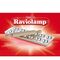 IMPERIA Raviolamp Φόρμα Design 12 Θέσεων Αλουμινίου Ασημί για Ζυμαρικά Cuoricini 33.5x11.5x2cm και Ξύλινος Πλάστης