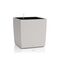 LECHUZA Cube Cottage 40 Επιδαπέδια Γλάστρα 39x39x40cm Αυτοποτιζόμενη με Δοχείο Φύτευσης Light Grey Γερμανίας