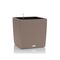 LECHUZA Cube Cottage 40 Επιδαπέδια Γλάστρα 39x39x40cm Αυτοποτιζόμενη με Δοχείο Φύτευσης Sand Brown Γερμανίας