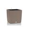 LECHUZA Cube Cottage 30 Επιδαπέδια Γλάστρα 29.5x29.5x30cm Αυτοποτιζόμενη με Δοχείο Φύτευσης Sand Brown Γερμανίας
