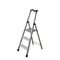 FACAL Ιταλίας Σκάλα Αλουμινίου 2+1 Επαγγελματική ΒΑΡΕΩΣ Τύπου Πάτημα Σκαλοπατιού 11cm Εργαλειοθήκη 4.2kg MAX Αντοχή 150kg Πιστοποίηση EN131 (TUV)