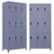 STEELEN Μεταλλική Ντουλάπα - Φοριαμός (Locker) 90x45x195cm 9 Ντουλάπια Πάχος 0.4mm με Ρυθμιζόμενα Πόδια 50kg Ανθρακί Ματ
