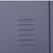 VESTA Μεταλλική Ντουλάπα - Φοριαμός (Locker) 38x45x180cm 3 Αποθηκευτικοί Χώροι 22kg Χωρίς Πόδια Ανθρακί Ματ ΧΩΡΙΣ ΠΟΔΙΑ