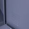 VESTA Μεταλλική Ντουλάπα - Φοριαμός (Locker) 90x45x190cm 4 Θέσεων Πάχος 0.6mm με Ρυθμιζόμενα Πόδια 46kg Ανθρακί Ματ