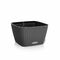 LECHUZA Bacino Cottage 30 Επιδαπέδια Γλάστρα 30x30x18cm Αυτοποτιζόμενη με Δοχείο Φύτευσης Ανθρακί Γερμανίας