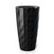 LECHUZA DIAMANTE 40 PREMIUM Ø40x75cm Αυτοποτιζόμενη με Δοχείο Φύτευσης Μαύρη High Gloss Γερμανίας