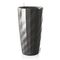 LECHUZA DIAMANTE 40 PREMIUM Ø40x75cm Αυτοποτιζόμενη με Δοχείο Φύτευσης Charcoal Metallic High Gloss Γερμανίας