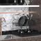 TEKNO-TEL Πιατοθήκη Στεγνωτήριο Πιάτων 2όροφο Ανοξείδωτο Ατσάλι (INOX) 33x48x32cm 2.6kg 11 Θέσεις Πιάτων Πλαστικό Δίσκο και Κουταλοθήκη Μαύρη Matte