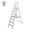 VESTA Σκάλα Aλουμινίου 6+1 Σκαλιά 49x121.5 x186cm Αντοχής150kg Βάρους 4.3kg με Ιμάντα