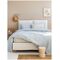 Palamaiki Σετ Μονά Σεντόνια Fashion Life 170x260 FL6233 Χωρίς Λάστιχο Γαλάζιο