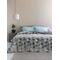 Palamaiki Κουβερτα Μονή 160x220 BLAKE GREY Γκρι