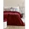 Palamaiki Κουβέρτα Βελουτέ 220x240 DREAM VELOUR/3 BORDO Κόκκινο