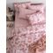 Palamaiki Σετ Υπέρδιπλα Σεντόνια Fashion Life 240x260 FL6289 Χωρίς Λάστιχο Ροζ