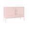 STEELEN COLOR Μεταλλικός Μπουφές 100x40x70cm Πάχους 0.4mm Εσωτερικού Χώρου με Πόδια Baby Pink