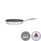 TRAMONTINA Τηγάνι Grano Induction Ø27x9.6cm 2.2L Tri-Ply Body Ανοξείδωτο Ατσάλι με Γραφίτη Κεραμική Επίστρωση 2.2L 1.1kg