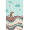 Palamaiki Πετσέτα Θαλάσσης Beach Collection 90x160 NM20 Καφέ
