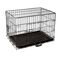 VESTA Συρμάτινο Κλουβί Περιορισμού και Περίφραξης Crate XSmall 52.5x36.5x42cm 3.3kg Μεταλλικό - Πλαστικό Μαύρο