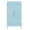 STEELEN COLOR Μεταλλική Ντουλάπα 90x55x190cm Πάχους 0.4mm Εσωτερικού Χώρου με Πόδια Baby Blue