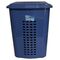 Καλάθι Απλύτων 52lt 43x36x55cm Πλαστικό Μπλε