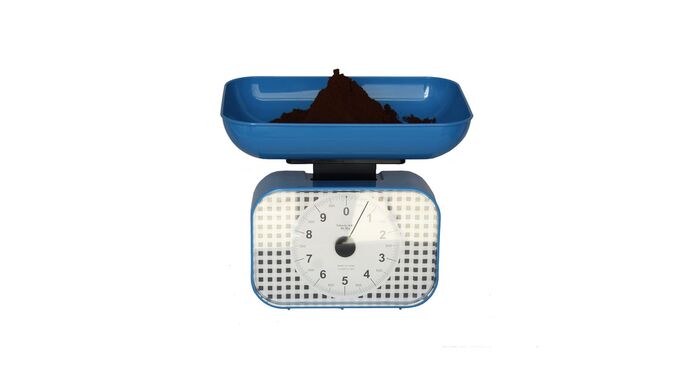 Μηχανική Ζυγαριά Κουζίνας με Ικανότητα Ζύγισης 10kg KITCHEN Μπλε