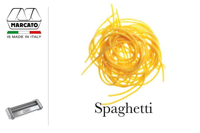 Marcato ATLAS150 Classic Σετ Μηχανή Φύλλου και Ζυμαρικών με Αξεσουάρ για Παρασκευή Ζυμαρικών Spaghetti και Ravioli PASTASET Ιταλίας
