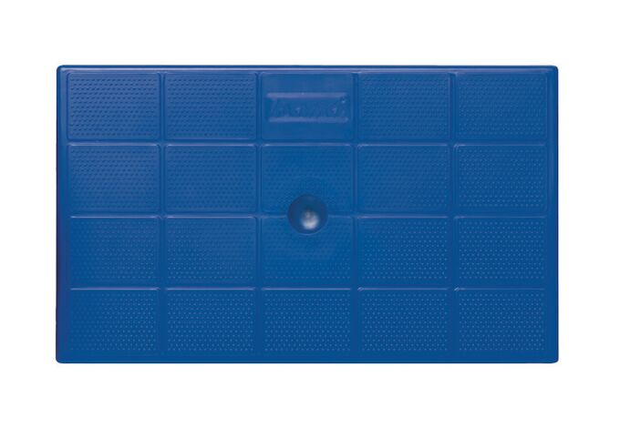 Σκαλοσκαμπό Πλαστικό 47x68x78cm 2+1 Σκαλιά Ανθρακί-Μπλε BAMA
