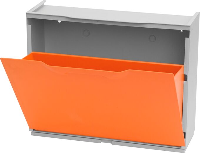 Παπουτσοθήκη Συναρμολογούμενη 3σε1 Σύνθεση 51x17.3x123cm UNIKA Πορτοκαλί ARTPLAST Ιταλίας