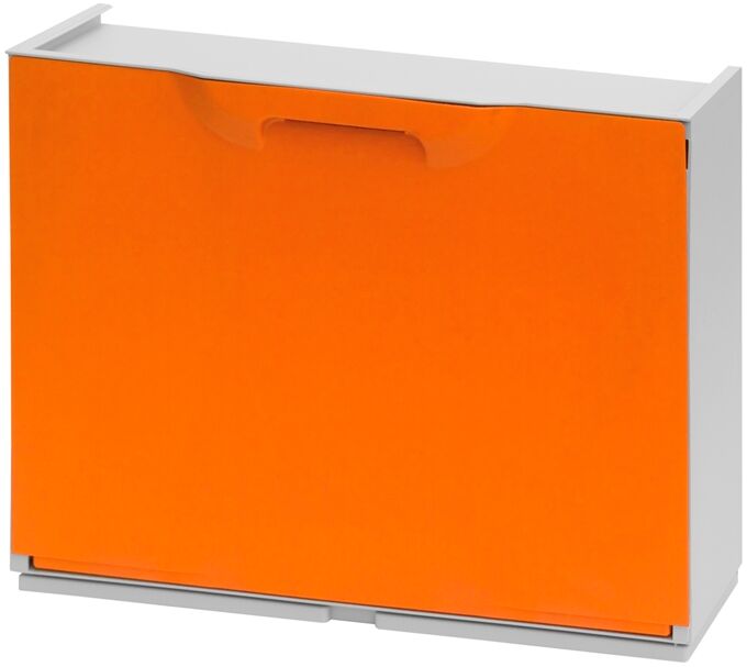 Παπουτσοθήκη Πλαστική Συναρμολογούμενη 51x17.3x41cm για 3 Ζευγάρια 2.5kg UNIKA Πορτοκαλί ARTPLAST Ιταλίας