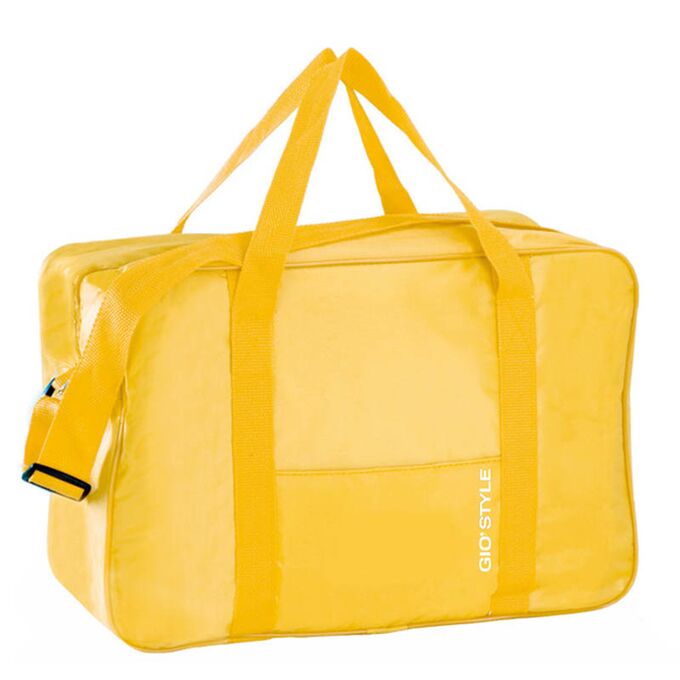GIOSTYLE ITALY Ισοθερμική Τσάντα 40.5x19x28cm Πάχος 5mm 24lt Πολυεστέρας MAX Απόδοση 9 Ώρες Πιστοποιήσεις Azo FREE/Reach FIESTA BIG Κίτρινο