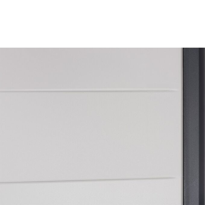 TOOMAX FASHION ITALY XL Πλαστική Ντουλάπα 78x46x175cm 14.7kg με Χώρισμα-5 Χώροι MAX Αντοχή 80kg ELEGANCE XL BLACK-GREY TUV/GS