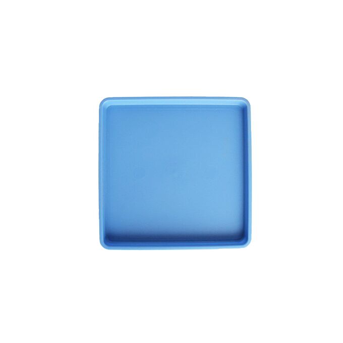 Πιάτο Τετράγωνο Νο1 Πλαστικό Γαλάζιο Ελλάδας